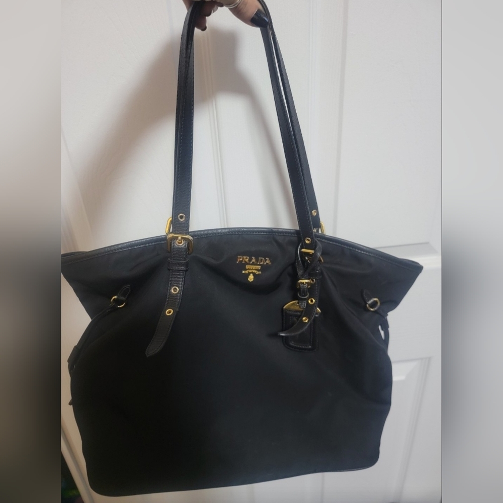 Prada nylon shoulder bag